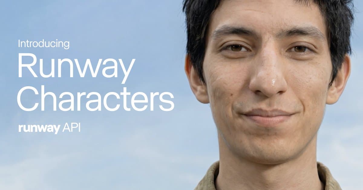 Runway launches Characters API: real-time avatars with custom voices and knowledge banks