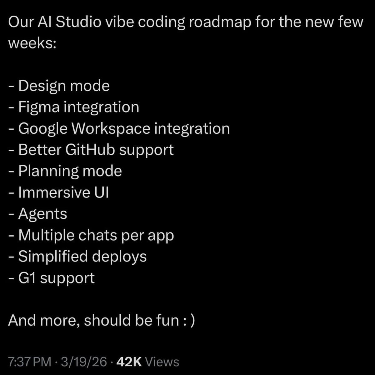 Google AI Studio updates Build with Antigravity and one-click Firebase
