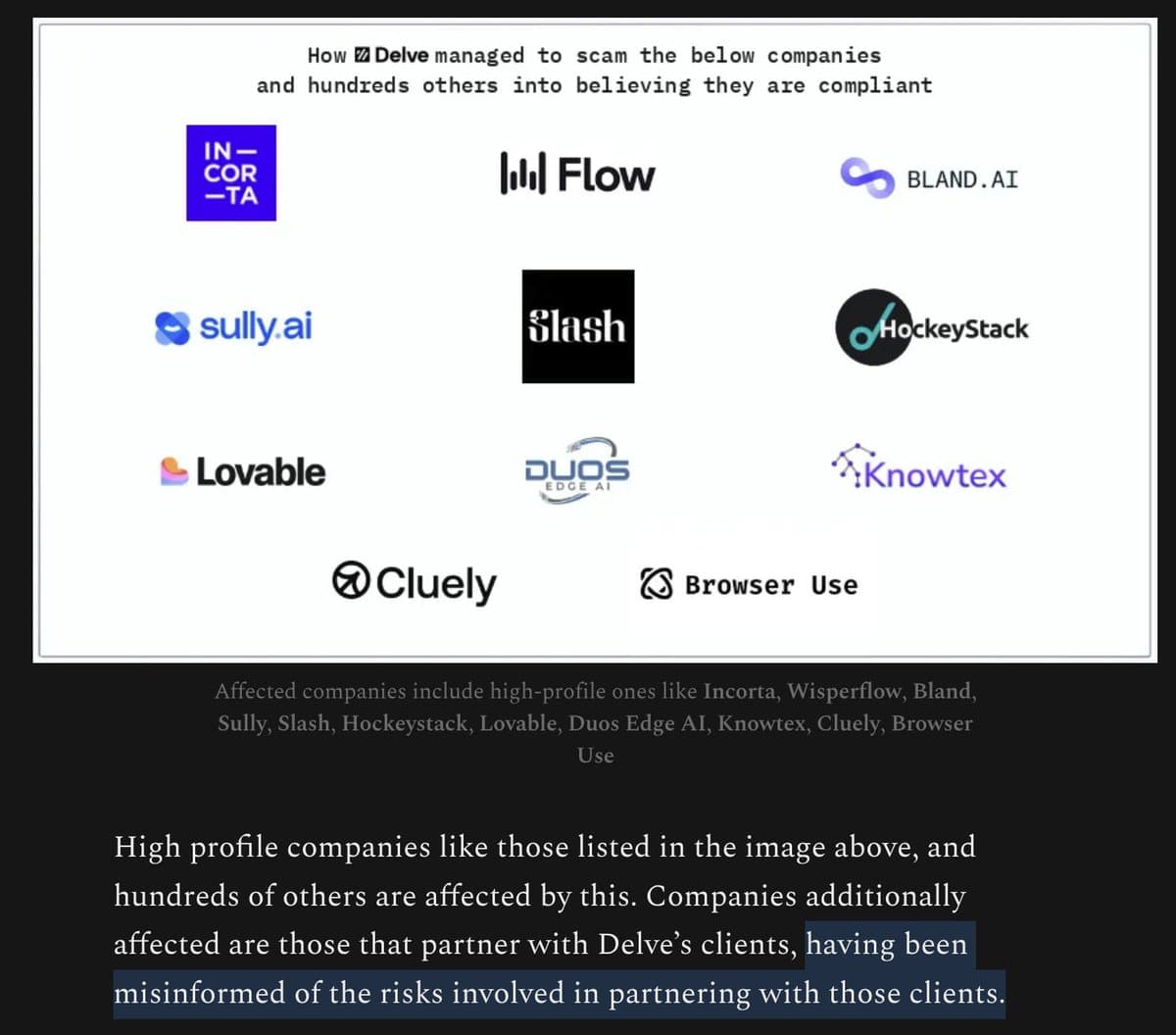 Substack report claims Delve issued SOC 2 Type II reports in 2 weeks