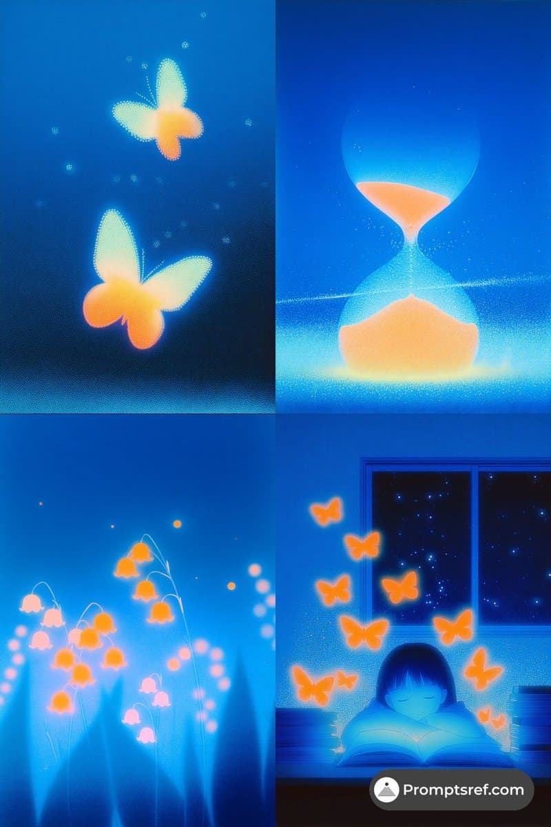 Midjourney V8 tests SREF 2018807414, 317372375, and 994181930 in style packs