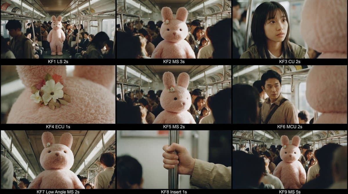 Promptsref adds AI Effects with one-click 9-frame storyboard grid prompts