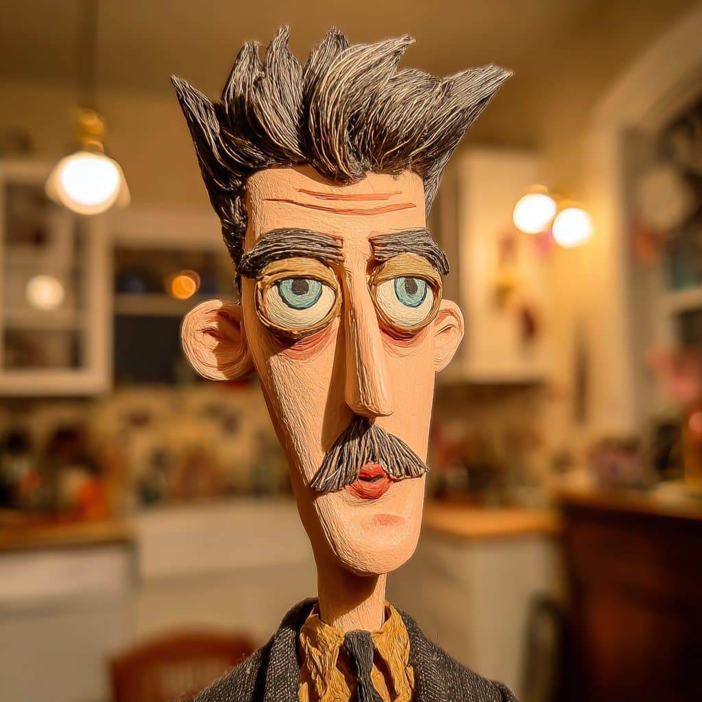 Midjourney tests SREF packs 2089396866 and 2833757731 for stop-motion and Franco-Belgian comics