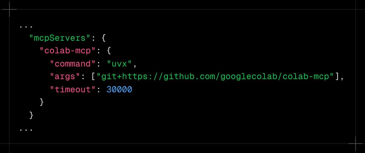 Google Colab releases MCP server for notebook GPUs via uvx install
