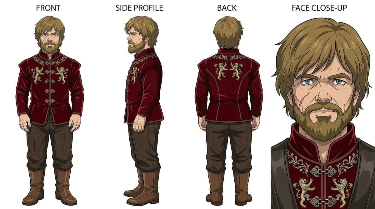 Nano Banana 2 supports 3x3 grids, turnaround refs and merch-shot prompt specs