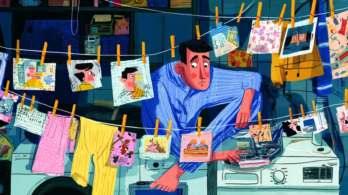 Amir Mushich drops a mixed-media ad prompt with 40% object scale