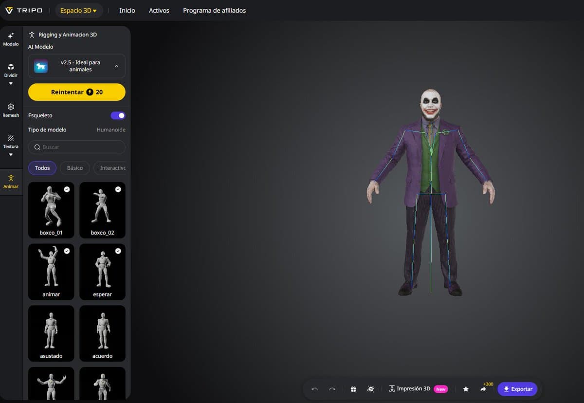Tripo supports 14-second Smart Mesh conversion from 2D art to 3D assets