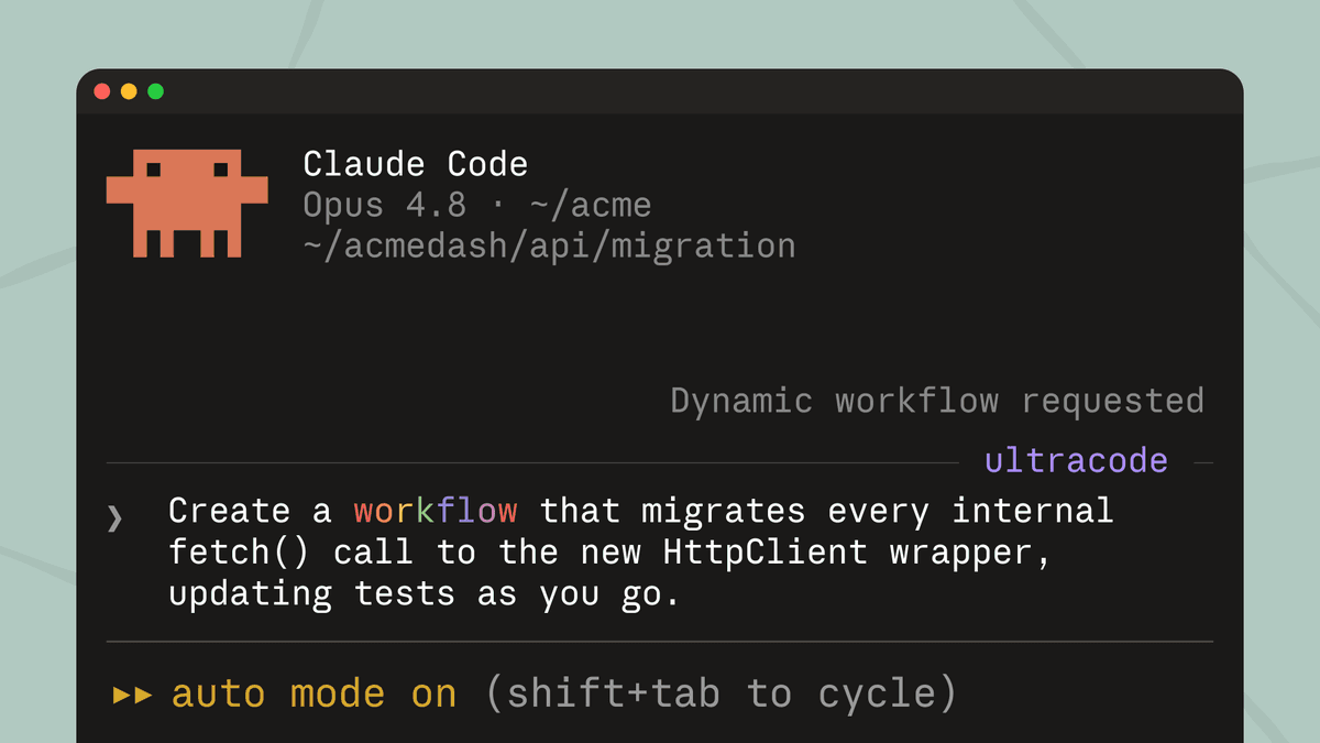 Claude Code 2.1.154 adds Dynamic Workflows for hundreds of parallel subagents