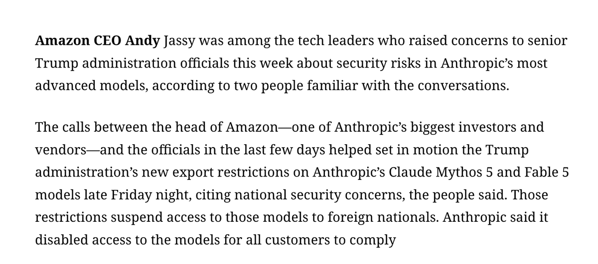 Report: Amazon raised Anthropic jailbreak concerns before Fable cutoff