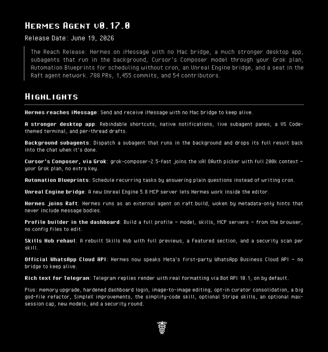 Hermes Agent adds self-hosted Mem0 and headless desktop connections