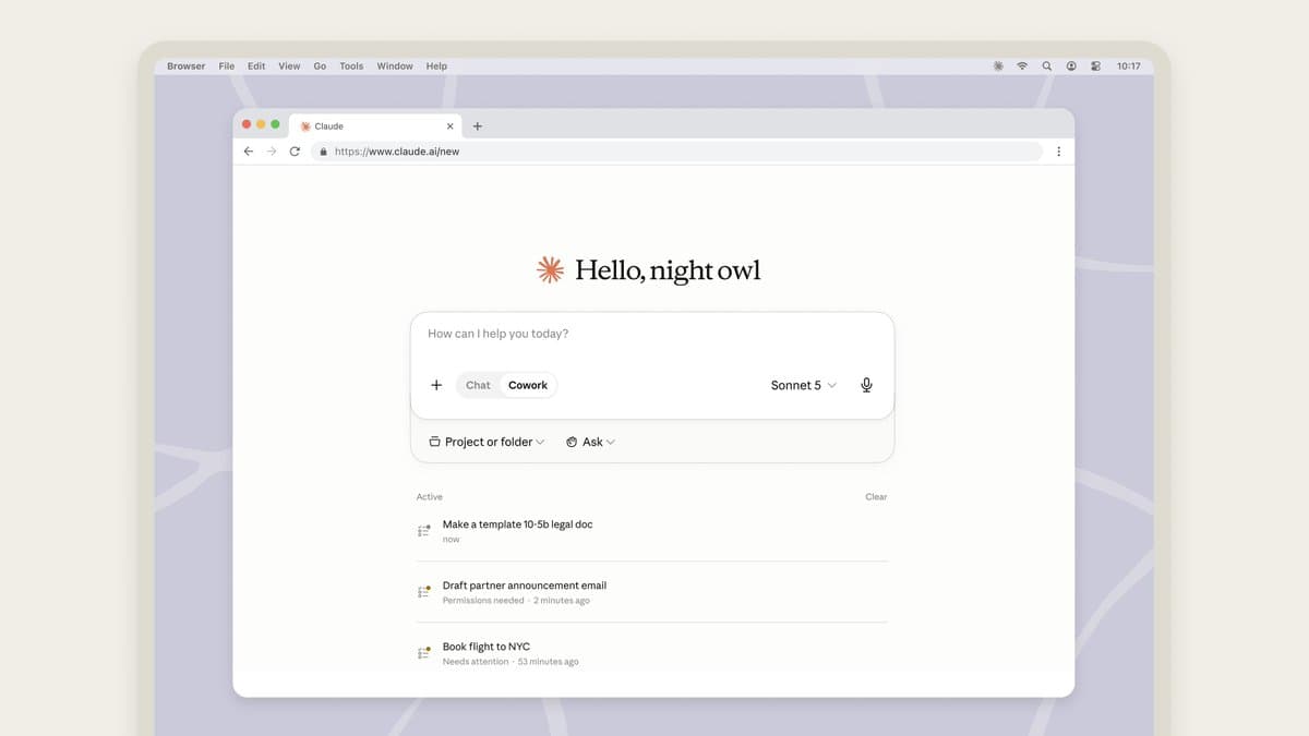 Claude Cowork launches on mobile and web for Max users