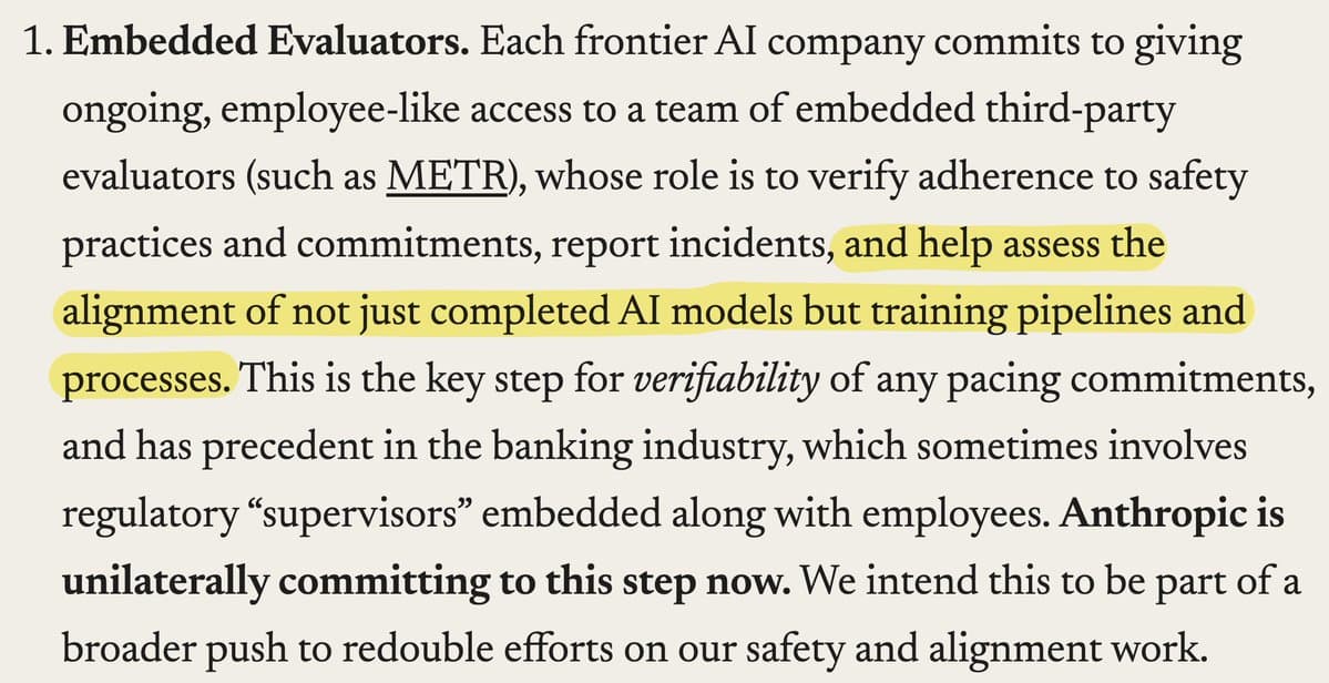 OpenAI supports employee-level access for independent model evaluators
