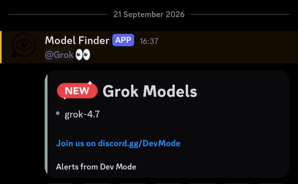 xAI releases Grok 4.7 through coding tools and APIs